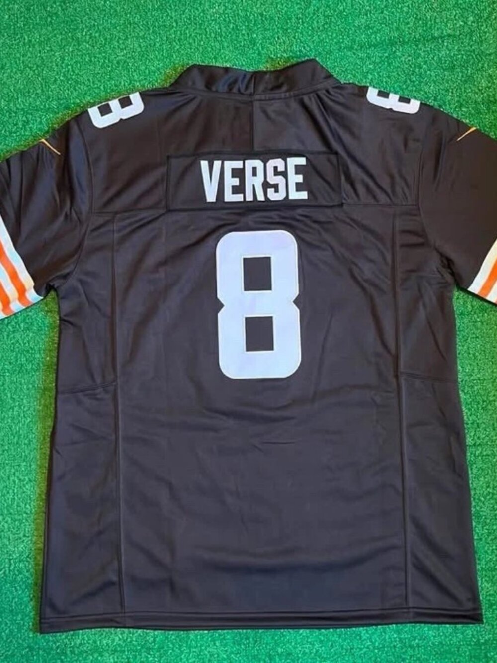 Jared Verse Stitched Brown Vapor Jersey